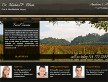 Tablet Screenshot of drmichaelblum.com